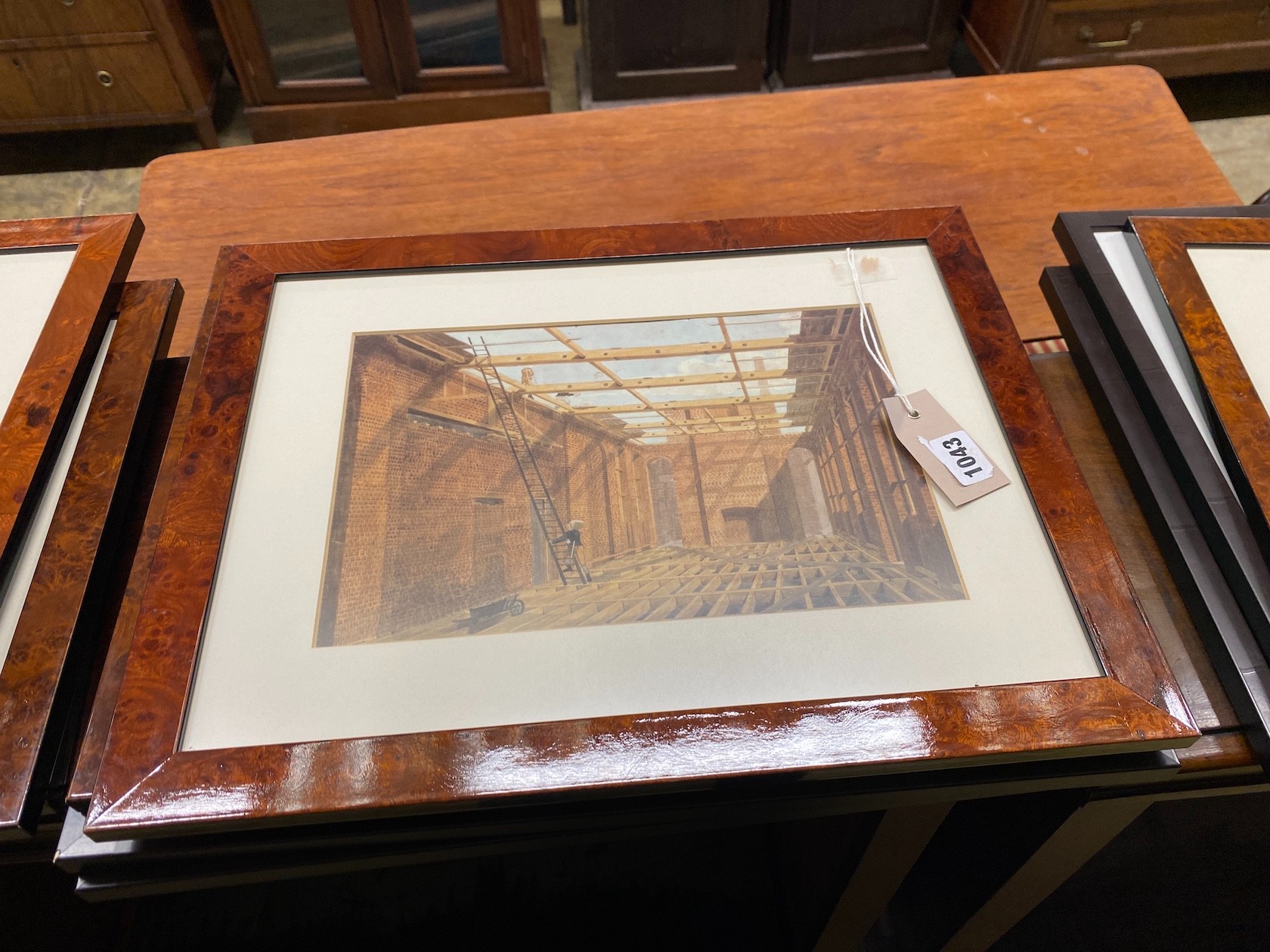 Ten assorted prints, largest 35 x 45cm